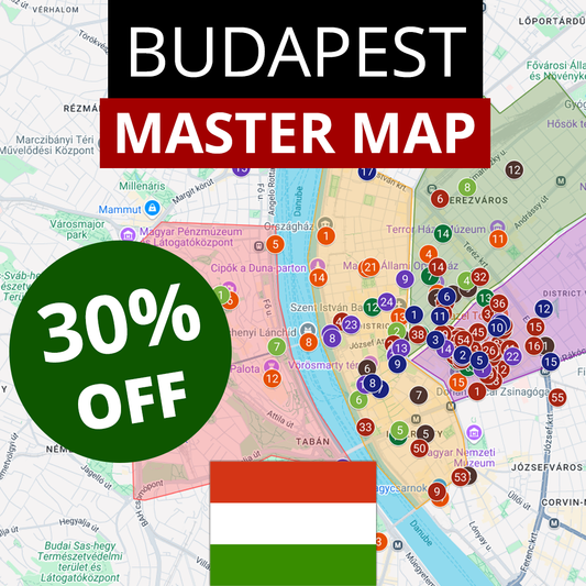 Budapest Master Map (2025) by Reformatt