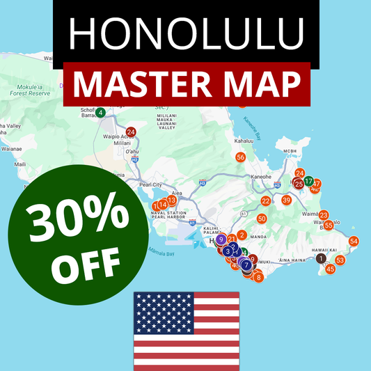 Honolulu Master Map (2025) by Reformatt