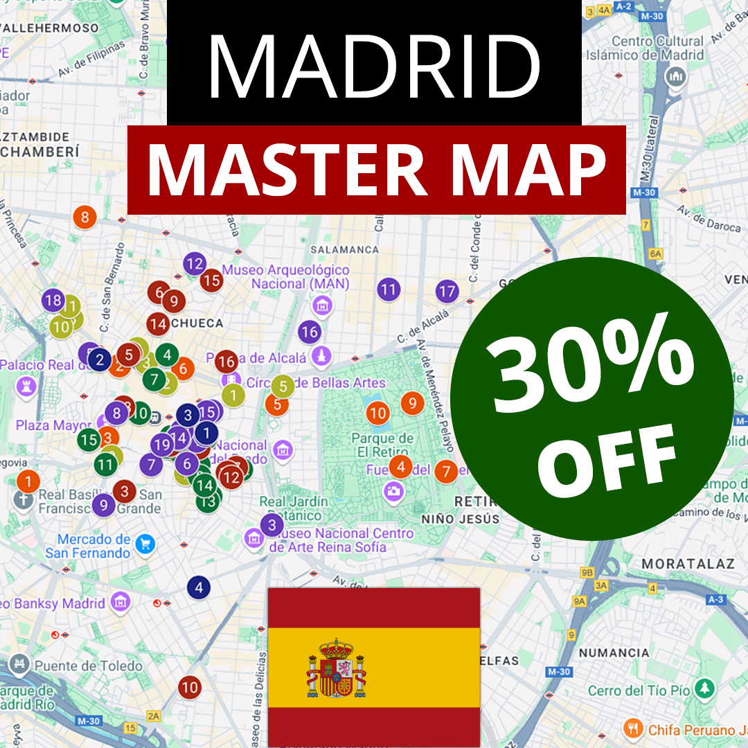 Madrid Master Map (2025) by Reformatt