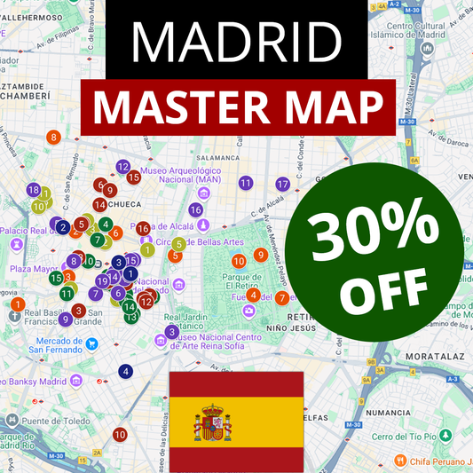 Madrid Master Map (2025) by Reformatt