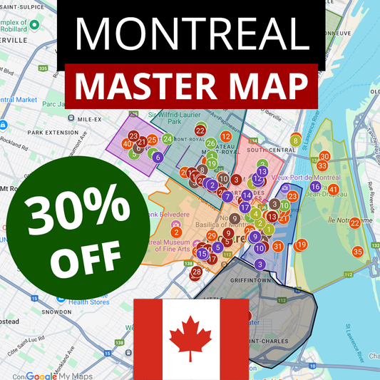Montreal Master Map (2025) by Reformatt
