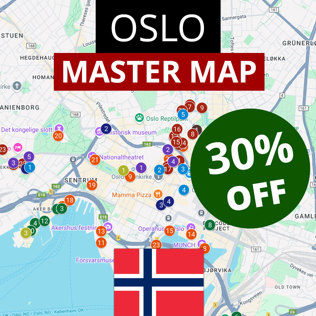 Oslo Master Map (2025) by Reformatt
