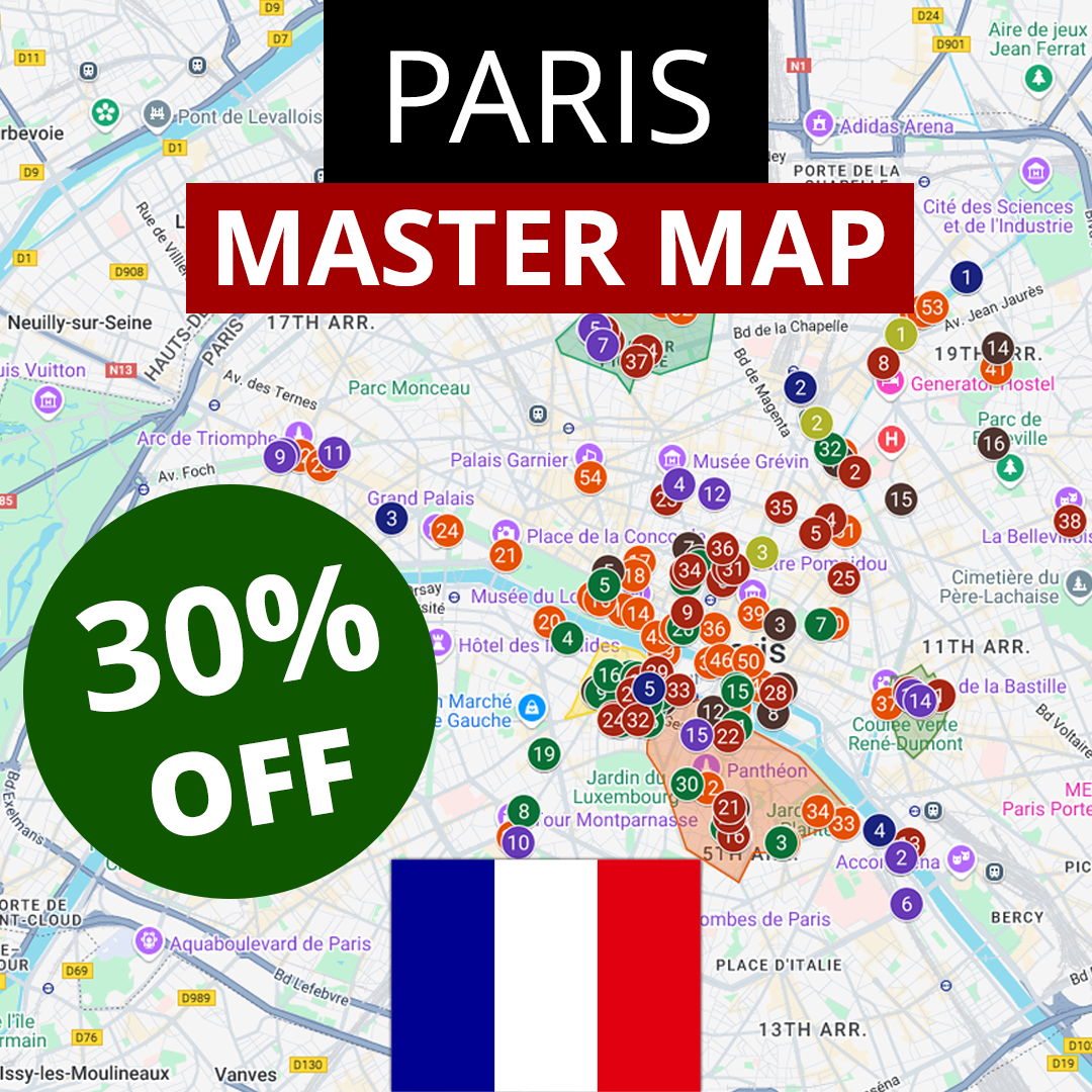Paris Master Map (2025) by Reformatt