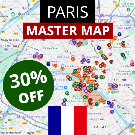 Paris Master Map (2025) by Reformatt