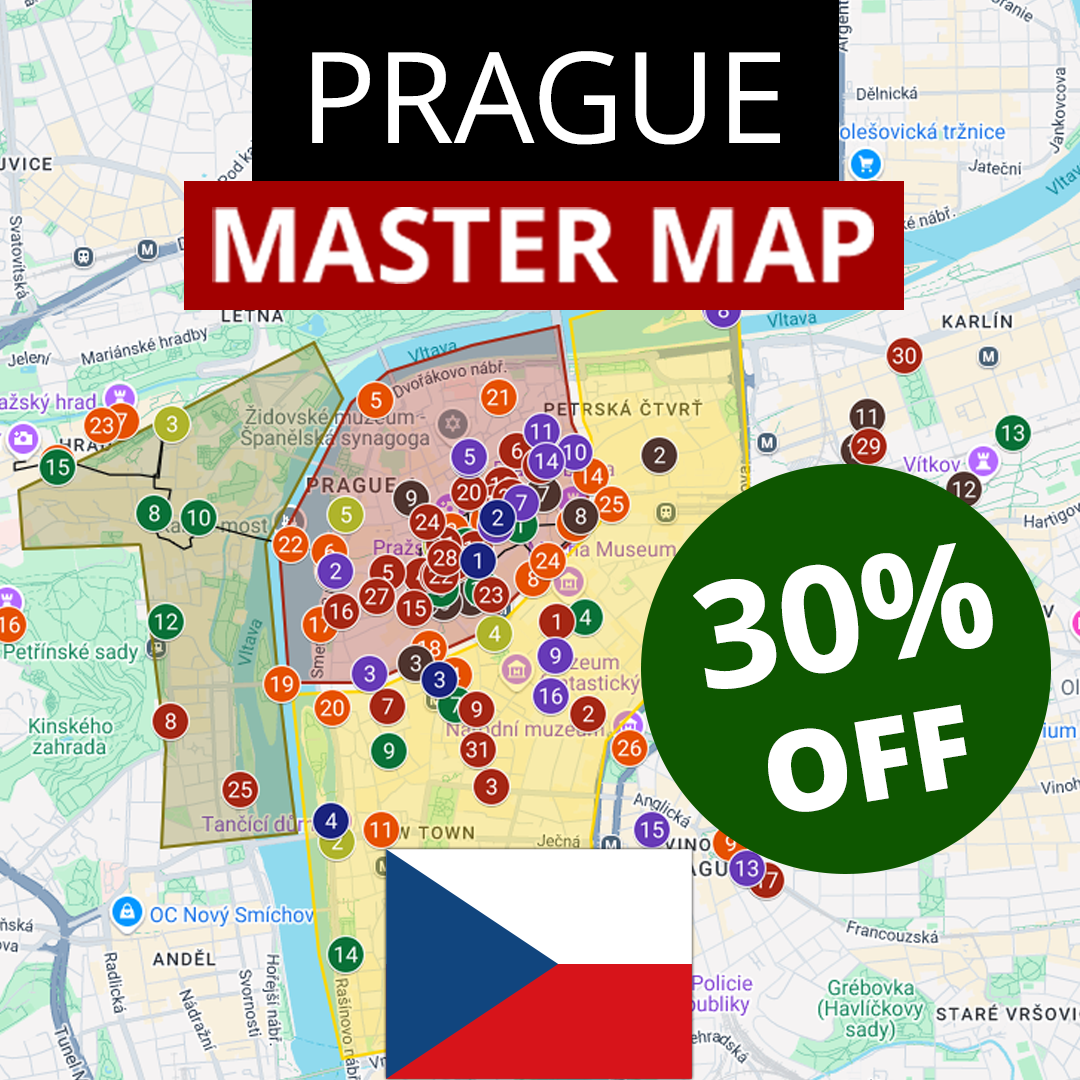 Prague Master Map (2025) by Reformatt