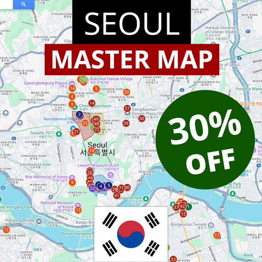 Seoul Master Map (2025) by Reformatt