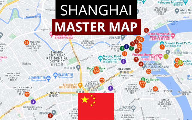 Shanghai Master Map (2024) by Reformatt