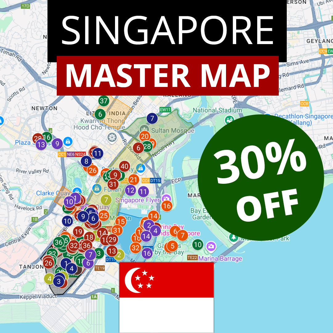 Singapore Master Map (2025) by Reformatt