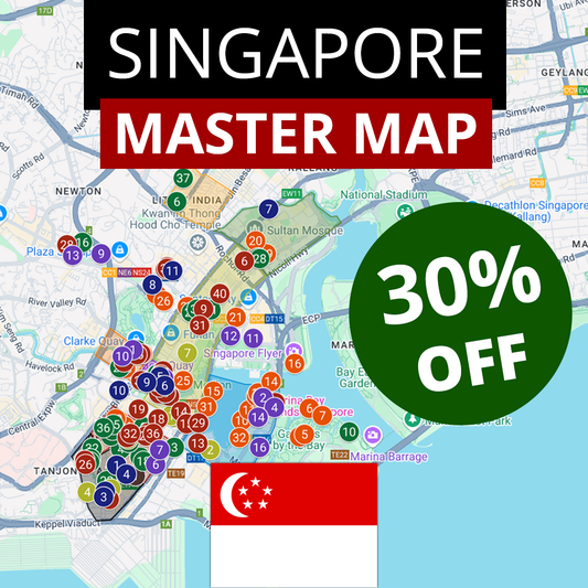 Singapore Master Map (2025) by Reformatt