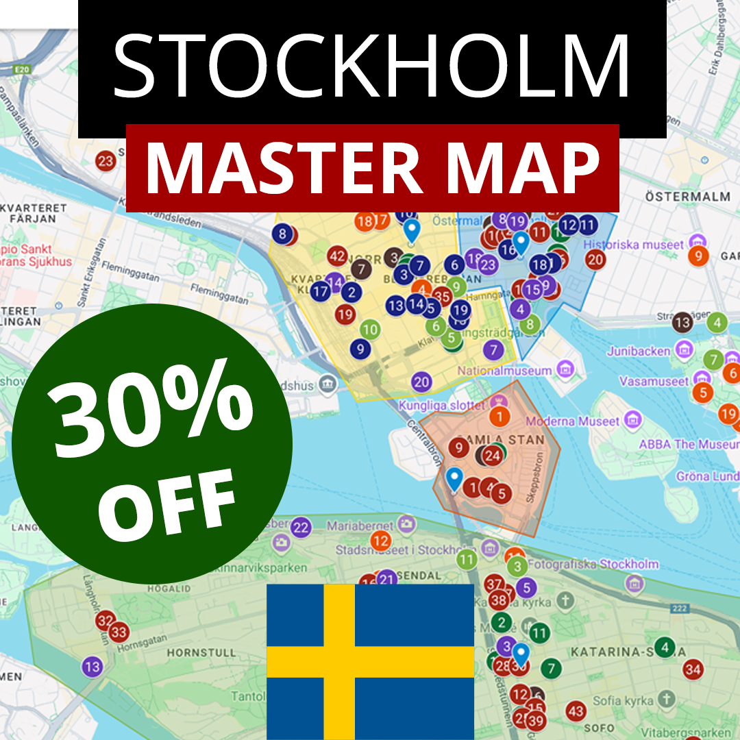 Stockholm Master Map (2025) by Reformatt