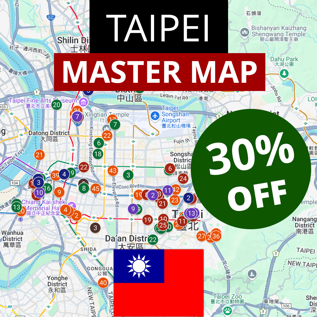 Taipei Master Map (2025) by Reformatt