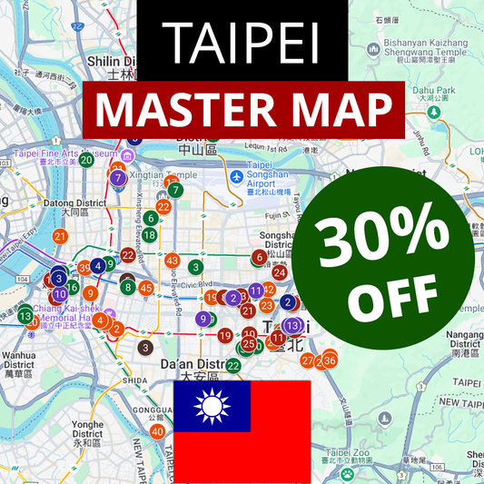 Taipei Master Map (2025) by Reformatt