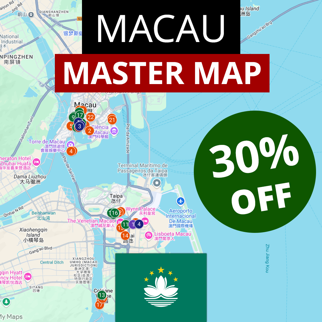 Macau sightseeing map | Soule.lgbt