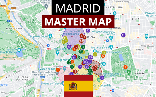 Madrid Master Map (2024) by Reformatt