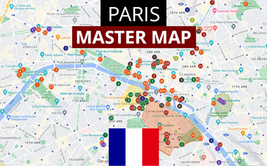 Paris Master Map (2024) by Reformatt