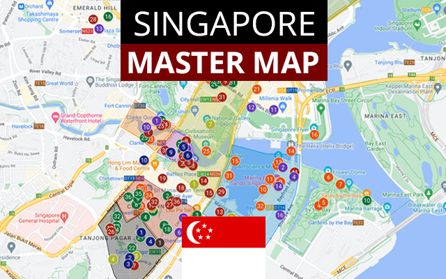 Singapore Master Map (2024) by Reformatt