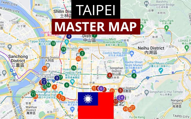 Taipei Master Map (2024) by Reformatt