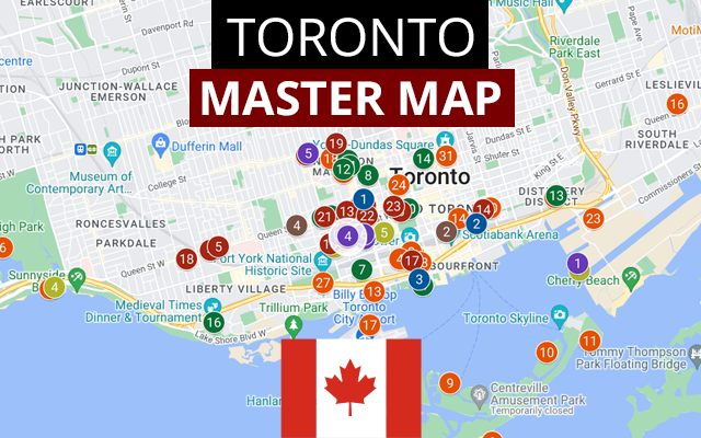 Toronto Master Map (2024) by Reformatt