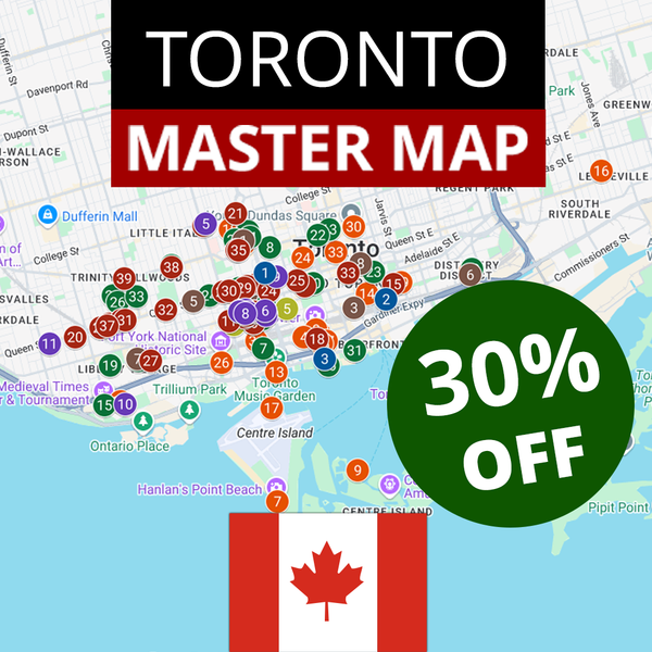 Toronto Master Map (2025) by Reformatt – Reformatt Maps