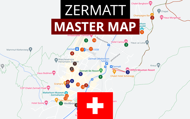 Zermatt Master Map (2025) by Reformatt – Reformatt Maps